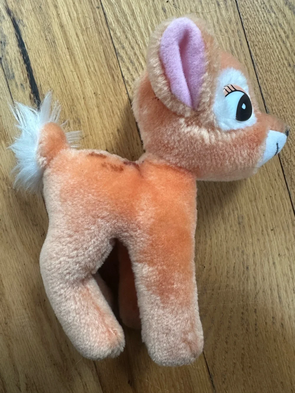 Vintage Walt Disney Productions Dumbo & Bambi Plush Set Classic Stuffed Animals